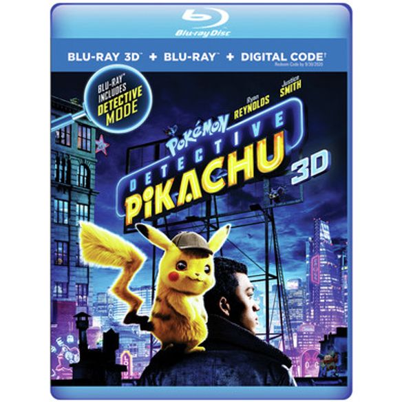 Pokemon Detective Pikachu [3D] [Blu-ray] cover art