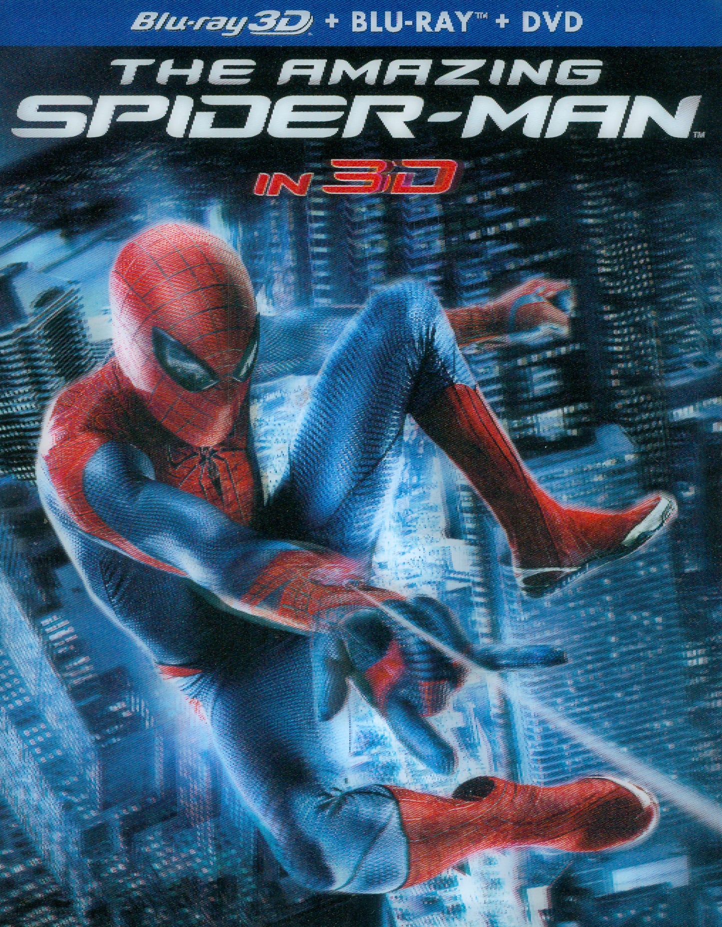 Amazing Spider-Man [4 Discs] [Includes Digital Copy] [3D] [Blu-ray/DVD] cover art