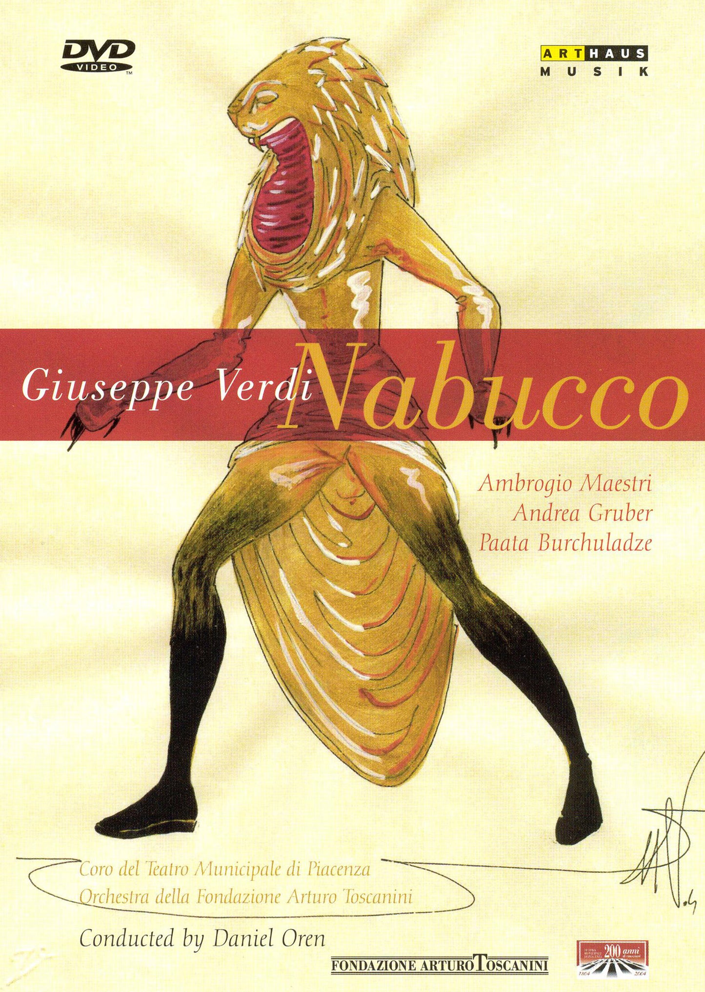 Giuseppe Verdi - Nabucco cover art