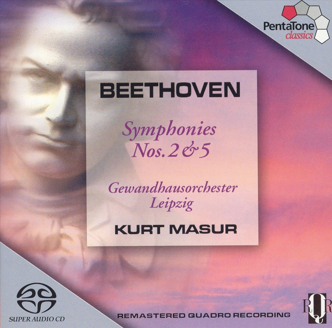 Beethoven: Symphonies Nos. 2 & 5 cover art