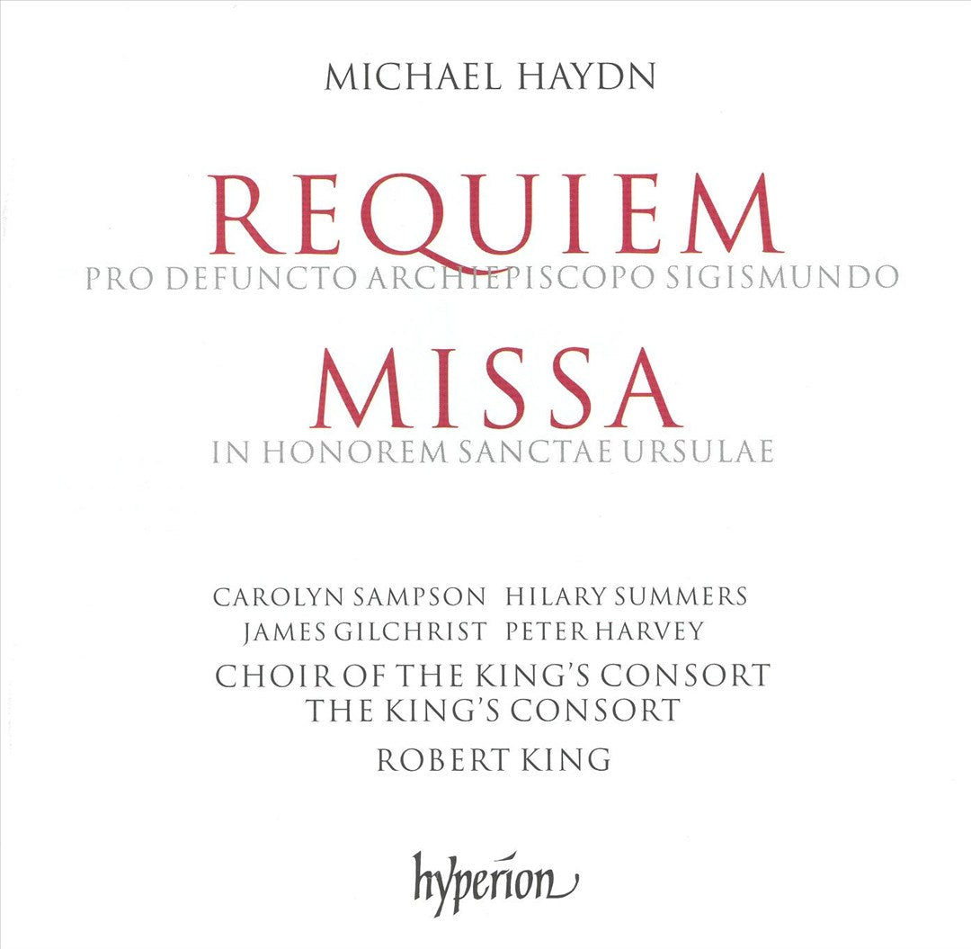 Michael Haydn: Requiem; Missa in Honorem Sanctae Ursulae cover art