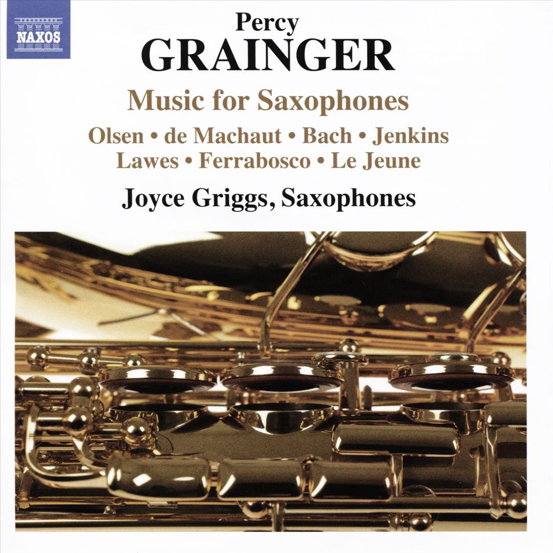 Grainger: Music for Saxophones cover art
