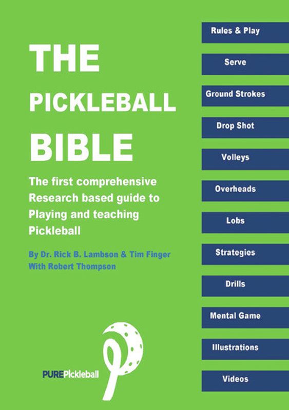 Pickleball Bible cover art
