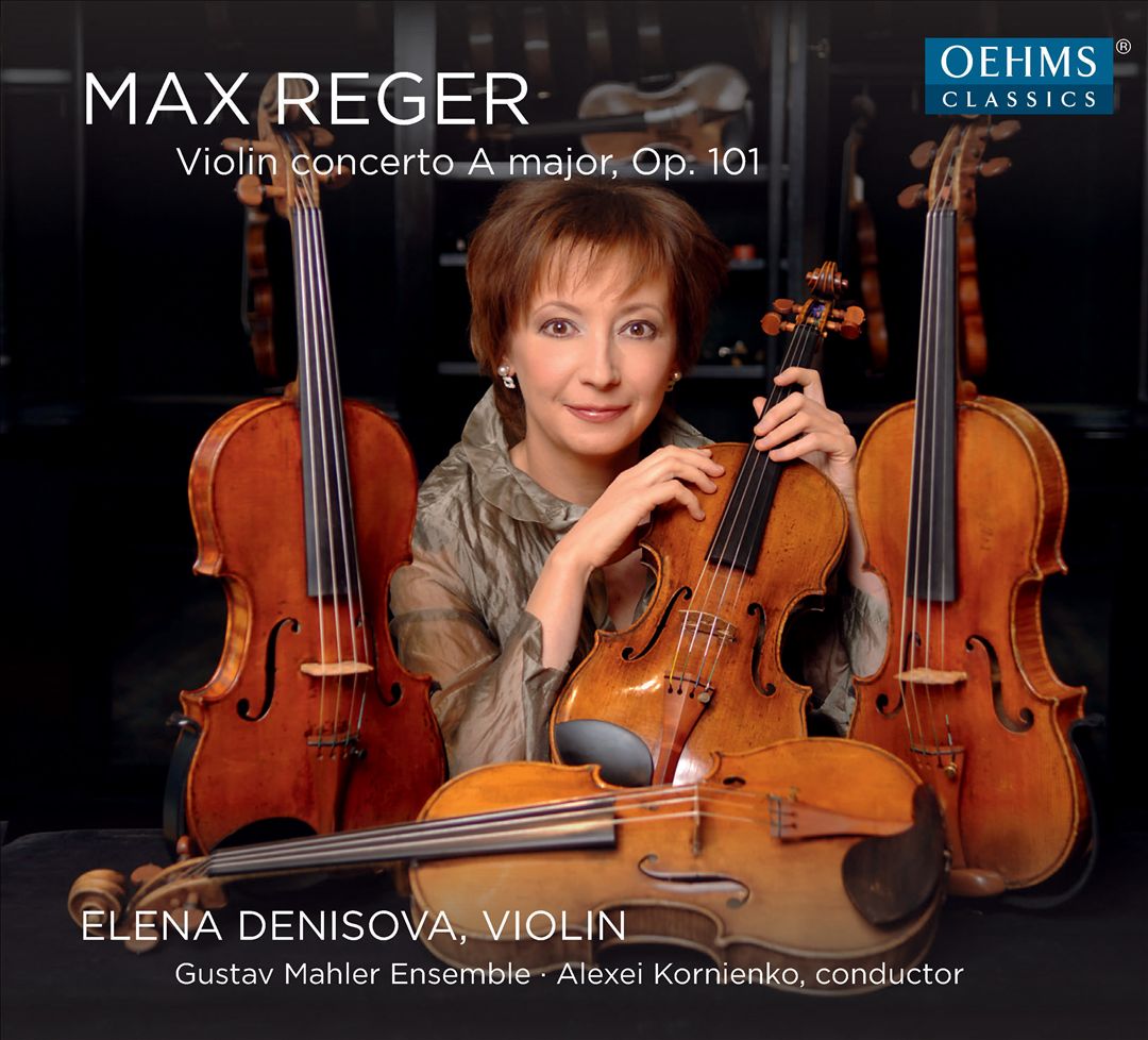 Max Reger: Violin Concerto A major, Op. 101 cover art