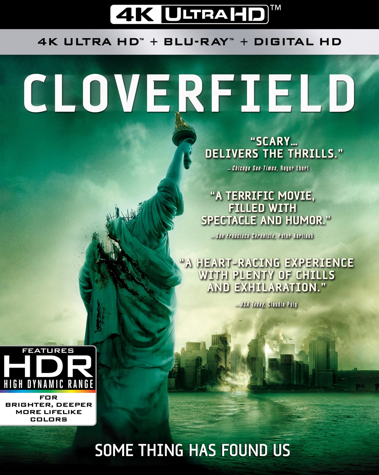 Cloverfield [4K Ultra HD Blu-ray/Blu-ray] [2 Discs] cover art