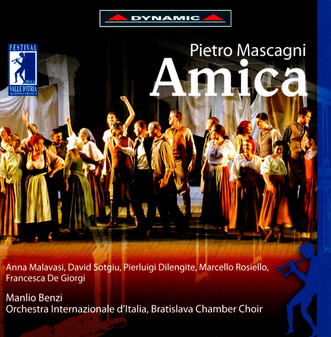 Mascagni: Amica cover art
