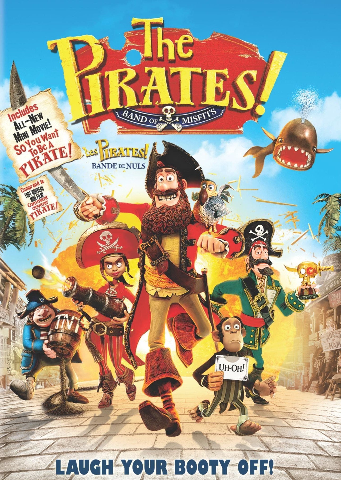 Pirates! Band of Misfits [French] cover art