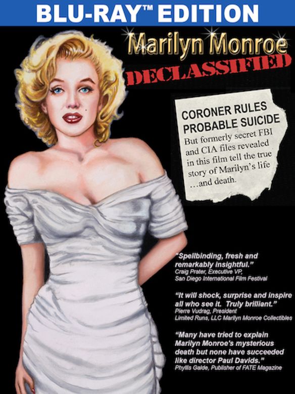 Marilyn Monroe Declassified [Blu-ray] cover art