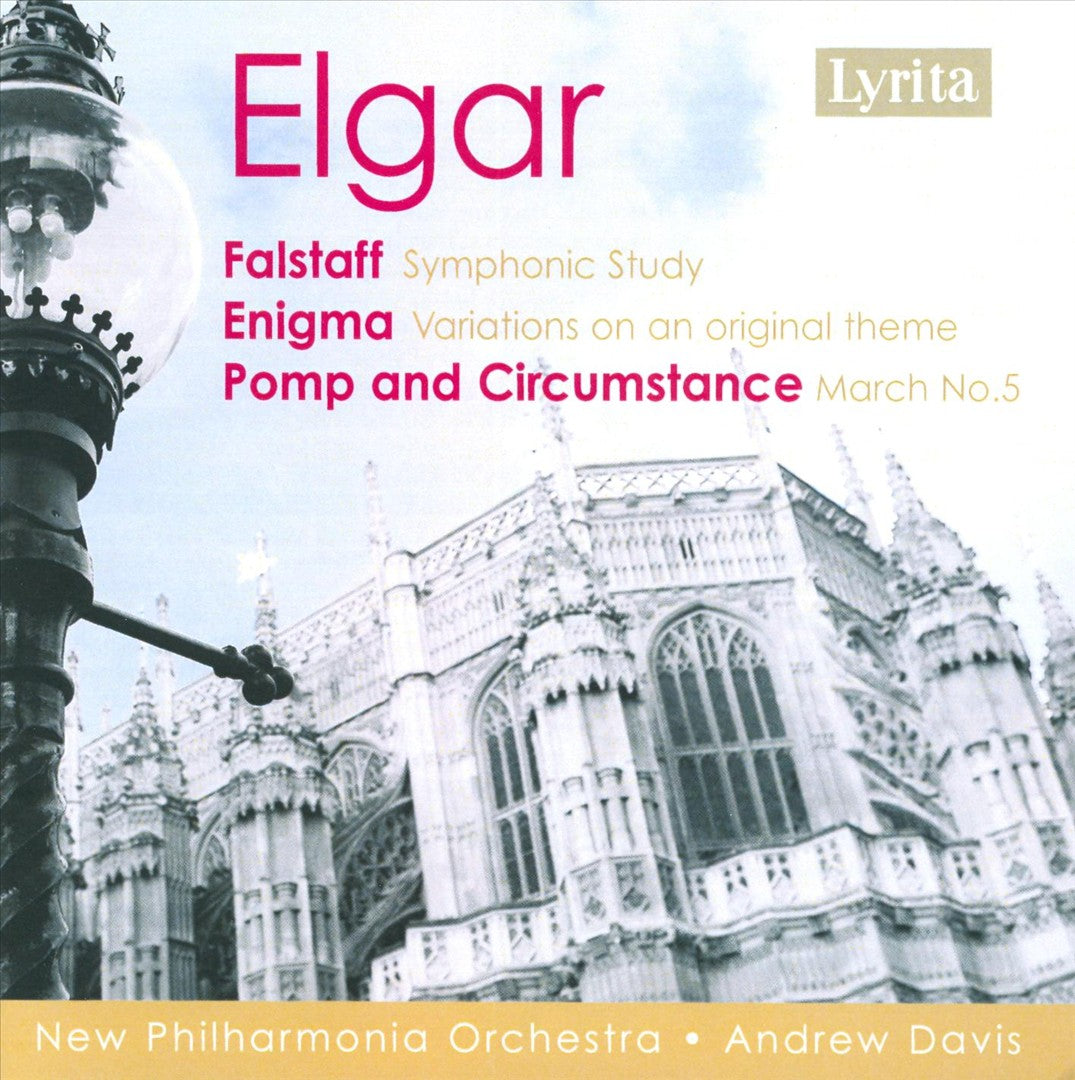 Elgar: Falstaff; Enigma Variations; Pomp and Circumstance March No. 5 cover art