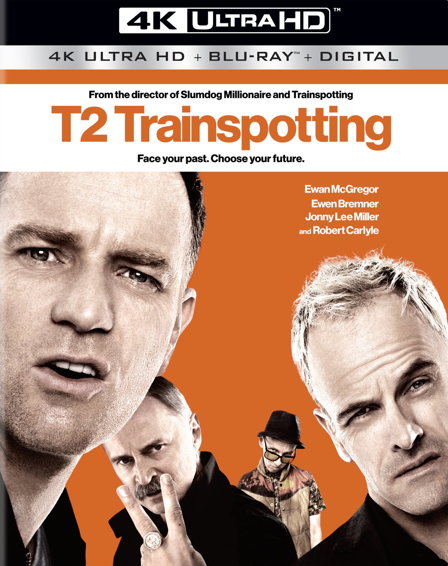 T2: Trainspotting [Includes Digital Copy] [4K Ultra HD Blu-ray] [2 Discs] cover art