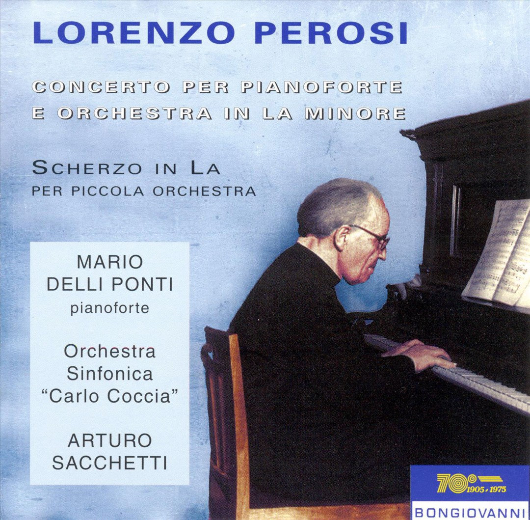 Lorenzo Perosi: Concerto per pianoforte e orchestra in la minore cover art