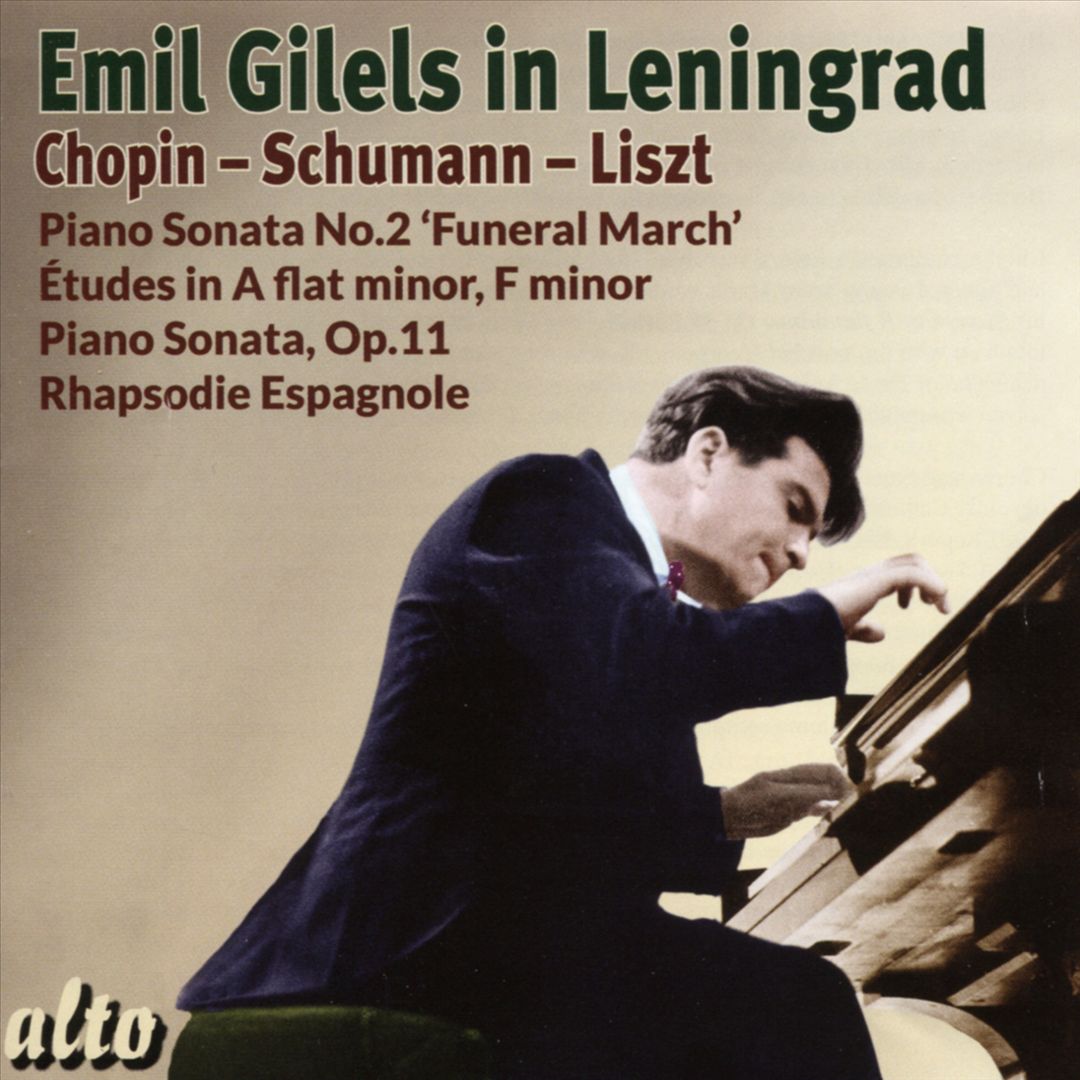 Emil Gilels in Leningrad cover art