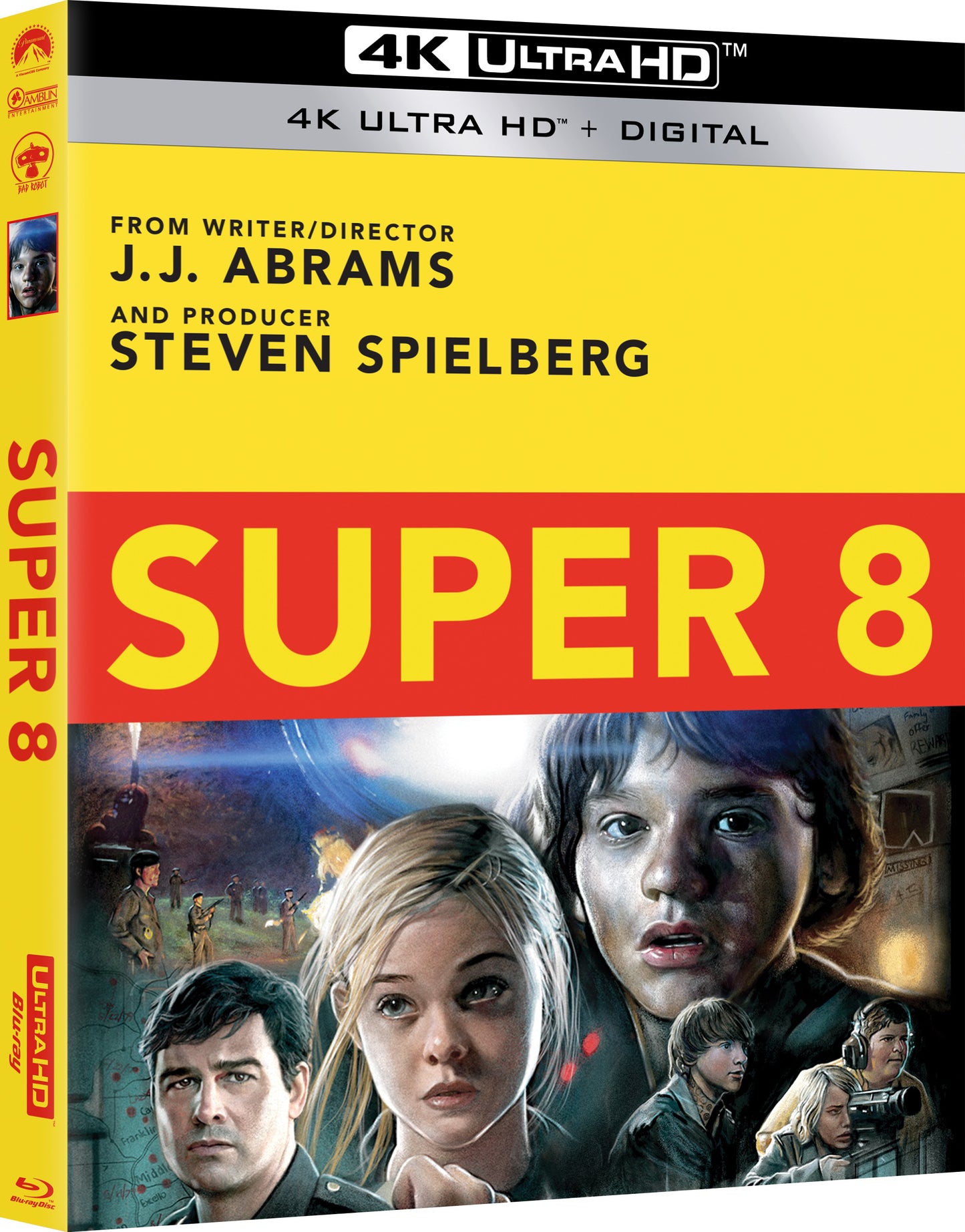 Super 8 [Includes Digital Copy] [4K Ultra HD Blu-ray] cover art