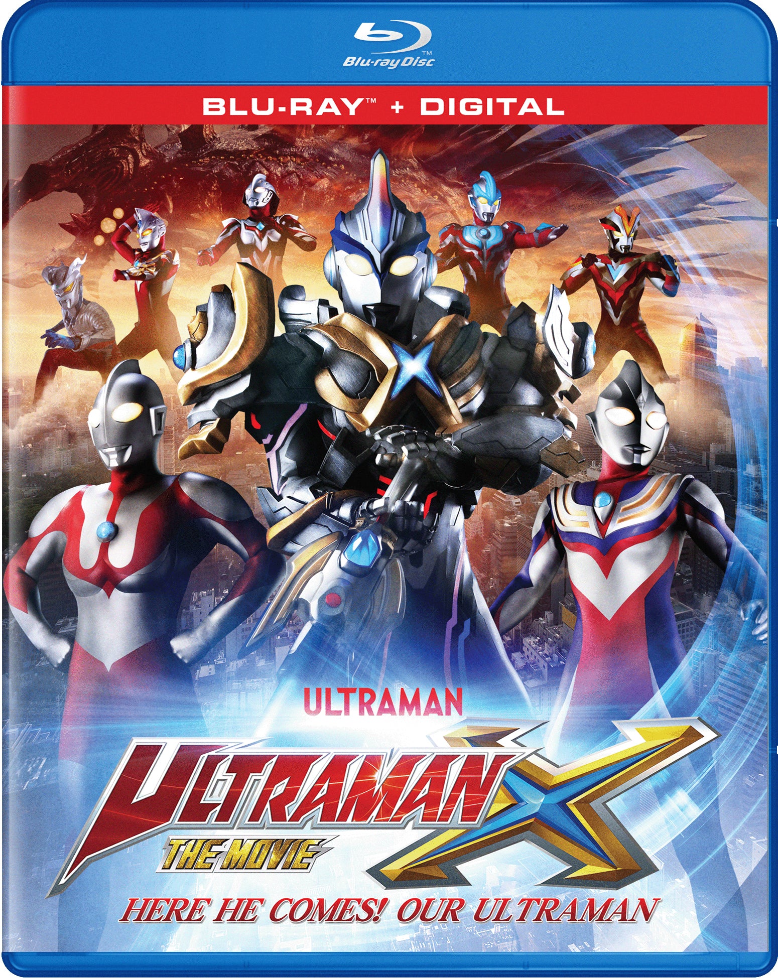Ultraman X: The Movie - Here He Comes! Our Ultraman [Blu-ray] cover art