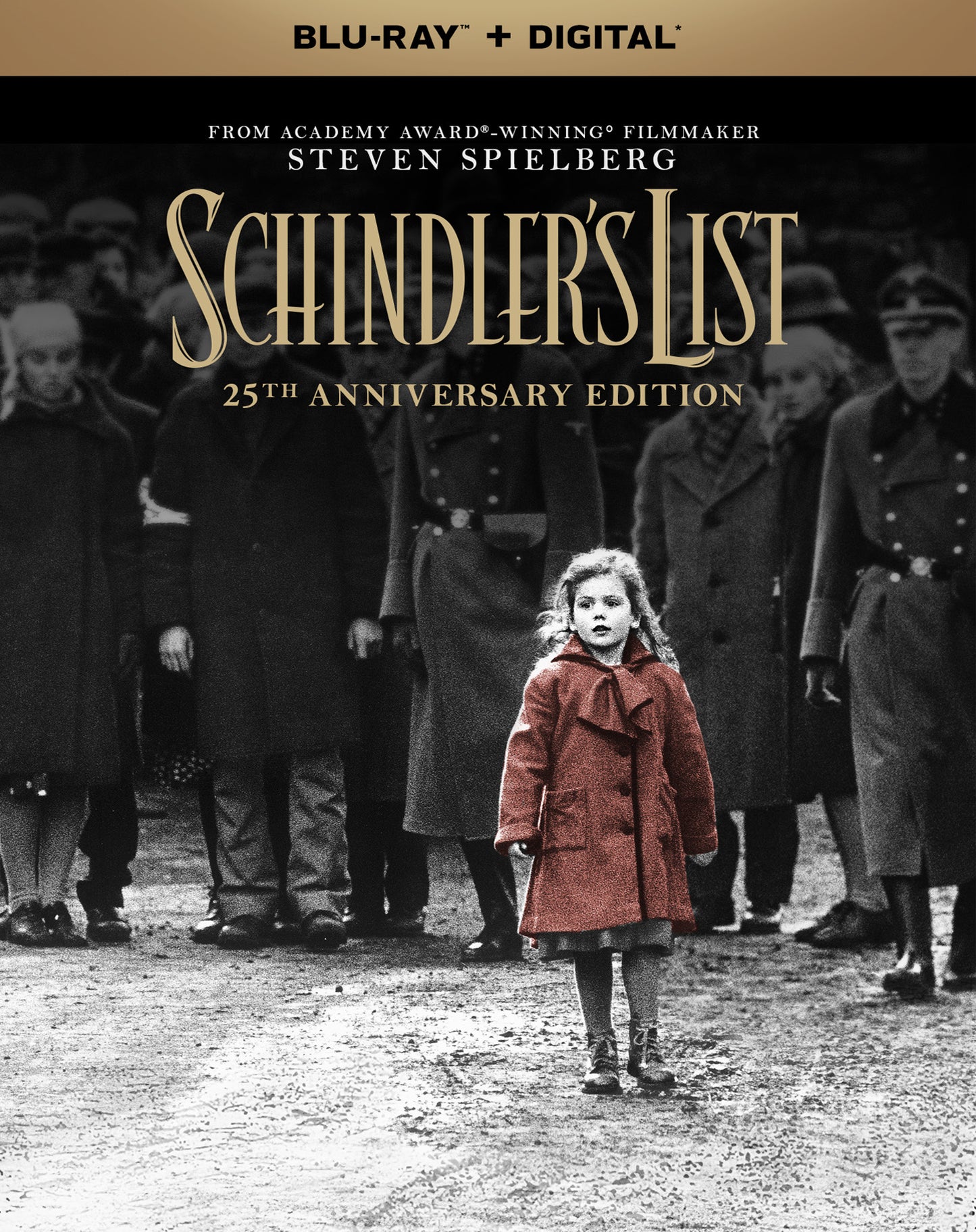 Schindler's List [25th Anniversary] [Includes Digital Copy] [Blu-ray] cover art