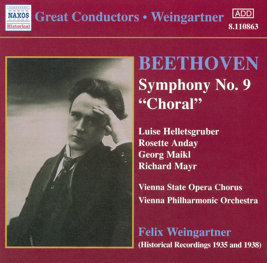 Beethoven: Symphony No. 9 "Choral" cover art