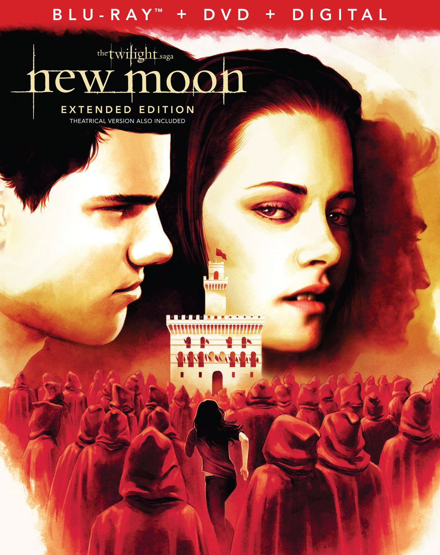 Twilight Saga: New Moon [Includes Digital Copy] [Blu-ray/DVD] cover art