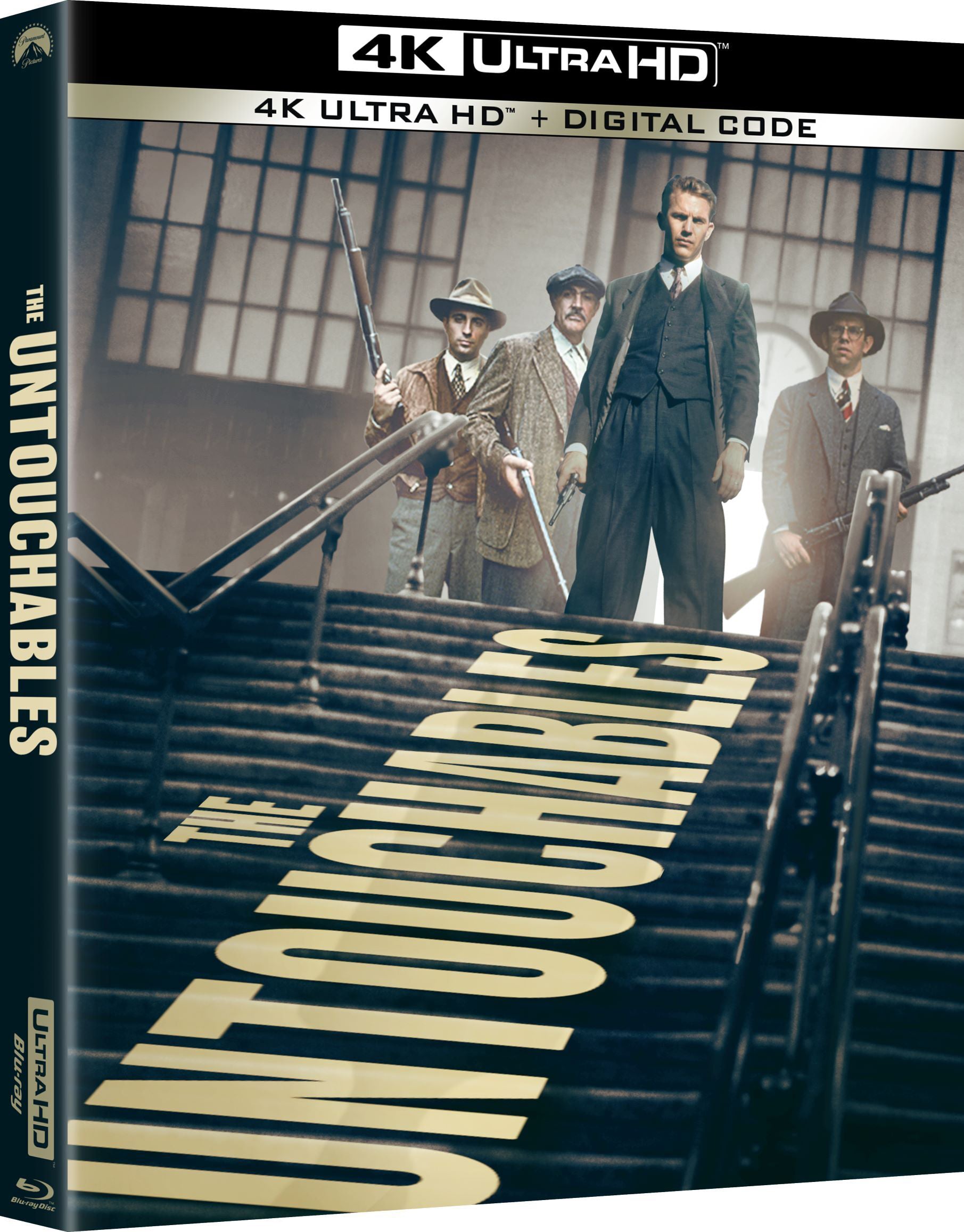 Untouchables [Includes Digital Copy] [4K Ultra HD Blu-ray] cover art