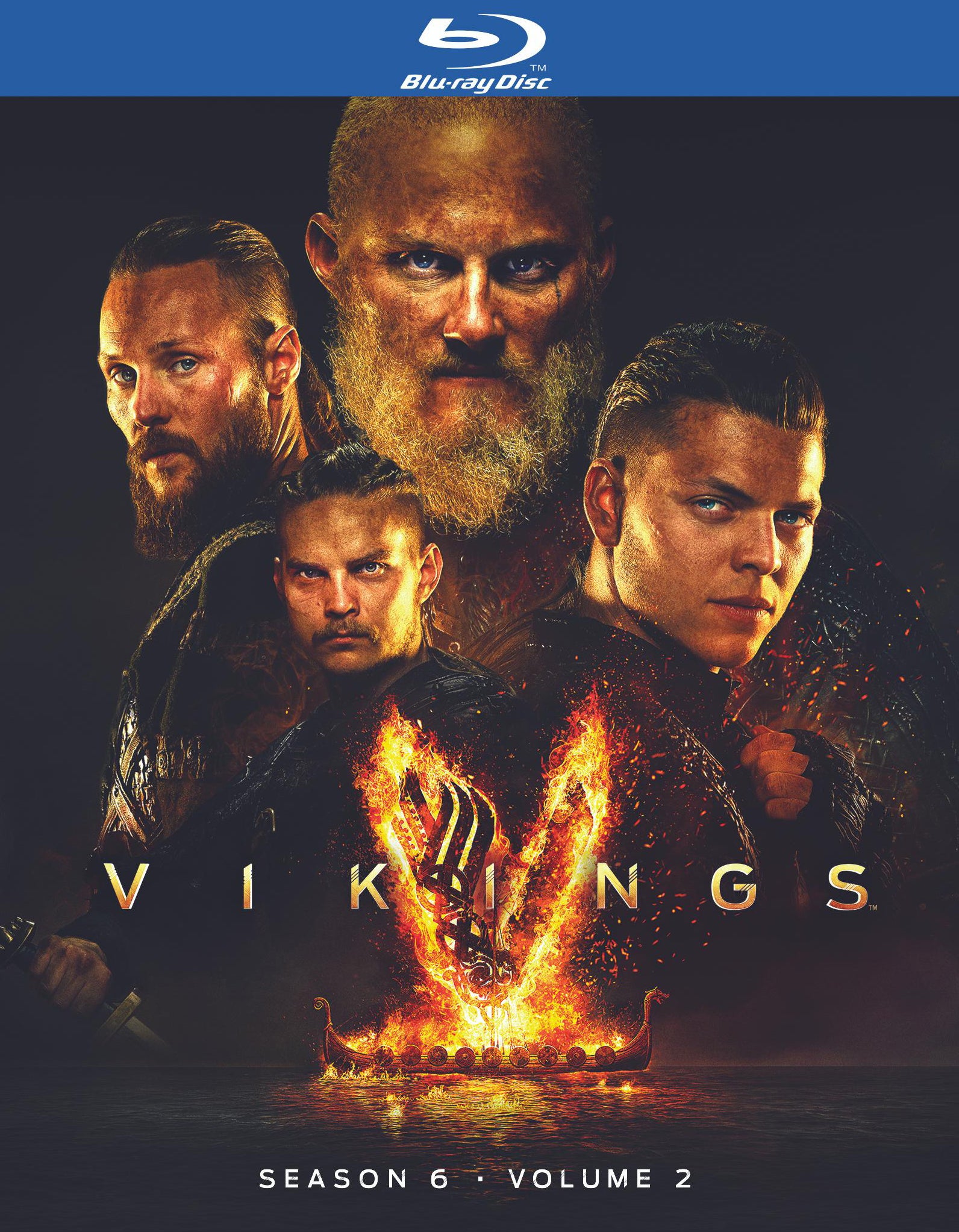 Vikings: Season 6 - Vol. 2 [Blu-ray] cover art