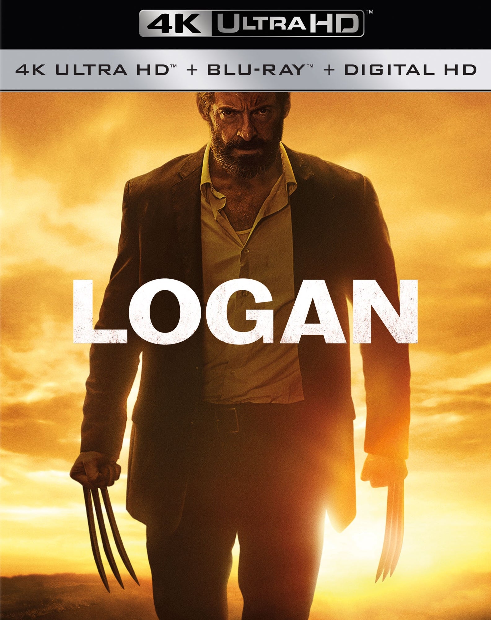 Logan [Includes Digital Copy] [4K Ultra HD Blu-ray/Blu-ray] cover art