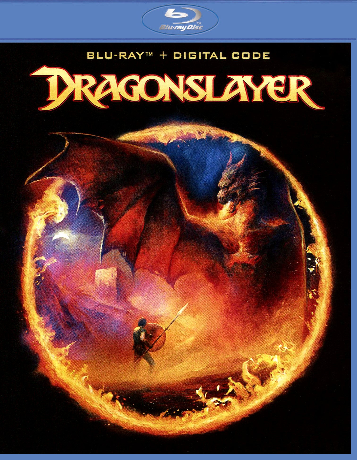 Dragonslayer [Includes Digital Copy] [Blu-ray] cover art