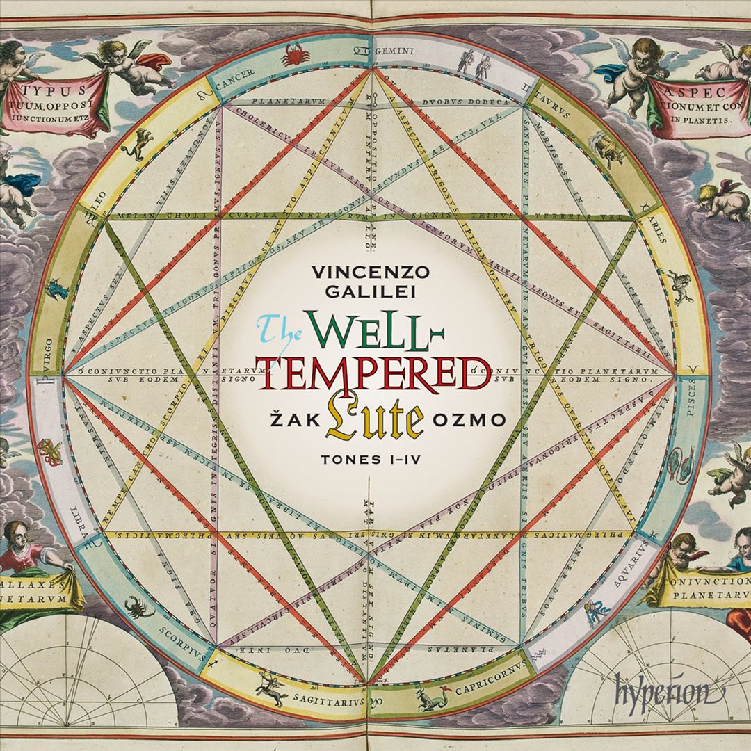 Vincenzo Galilei: Well-Tempered Lute, Tones I-IV cover art