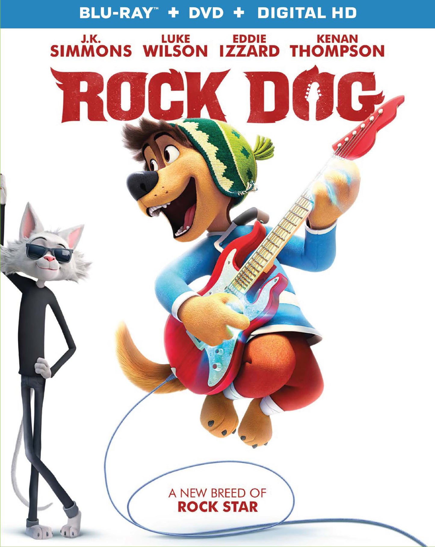 Rock Dog [Blu-ray/DVD] [2 Discs] cover art