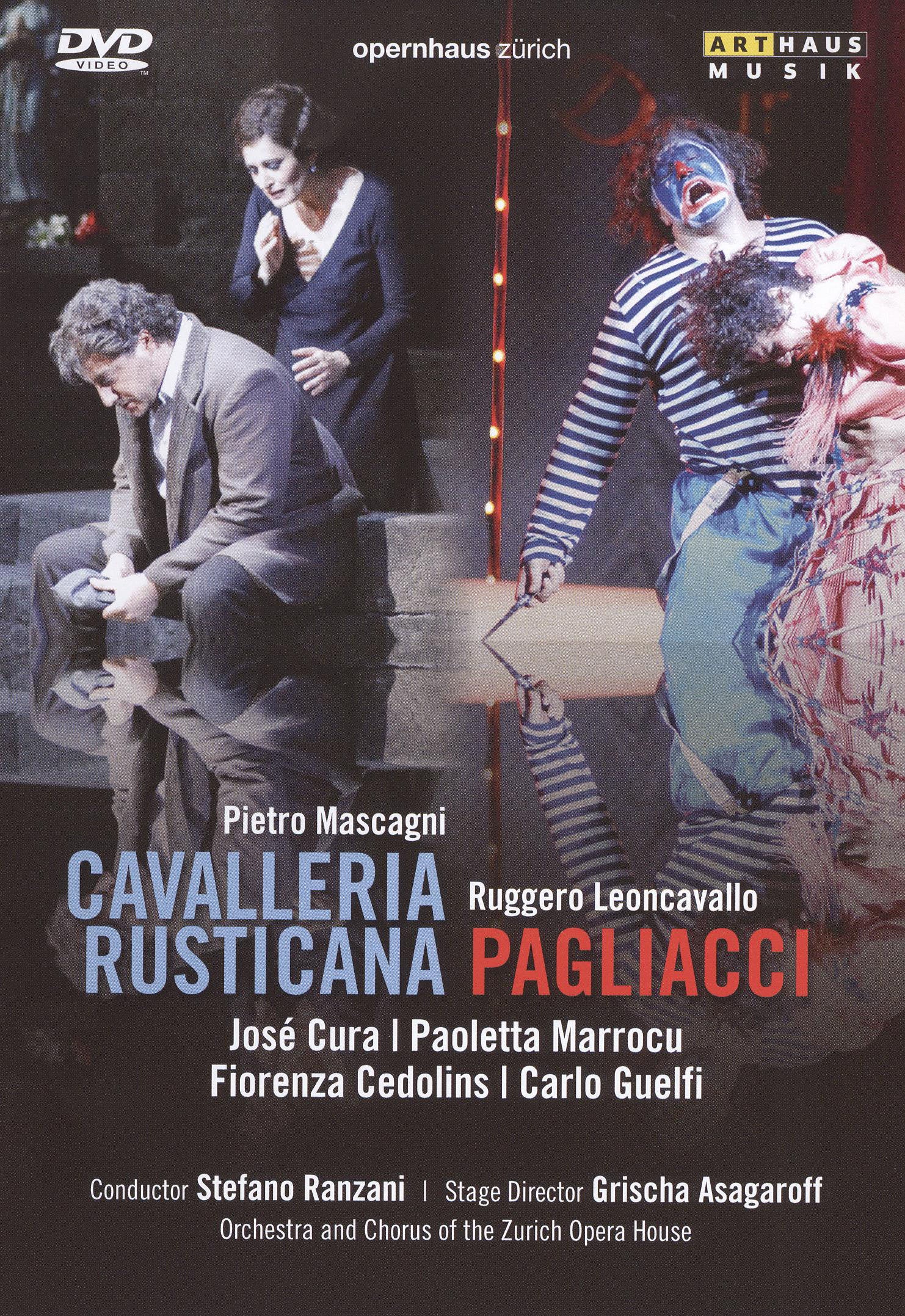 Pietro Mascagni: Cavalleria Rusticana; Ruggero Leoncavallo: Pagliacci [Video] cover art