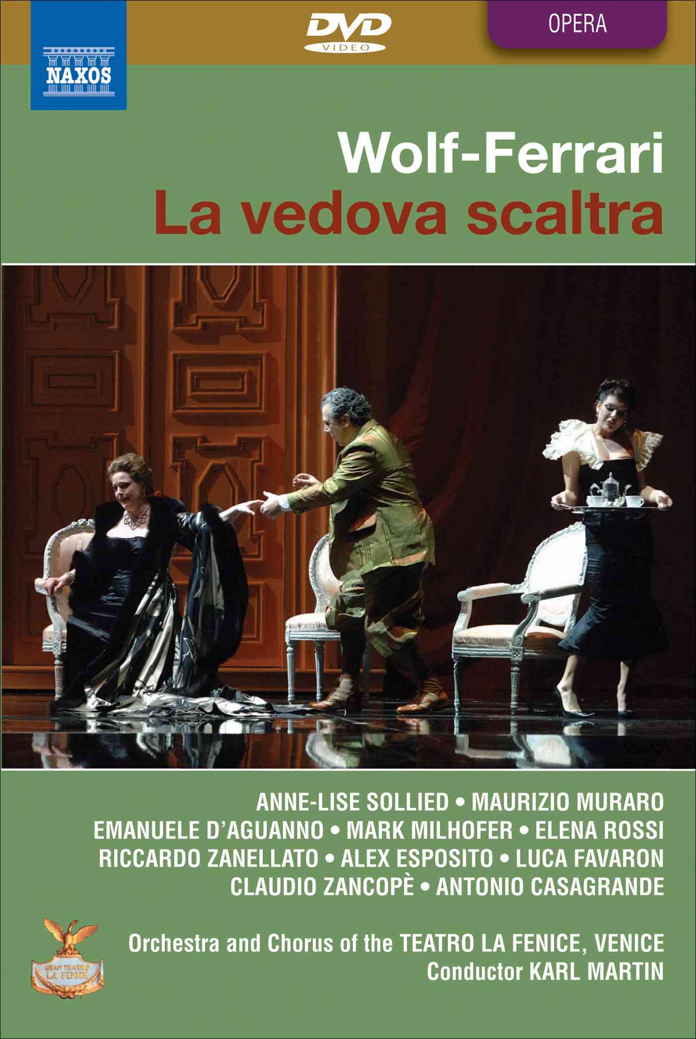 Ermanno Wolf-Ferrari - La Vedova Scaltra (2 Dvd) cover art