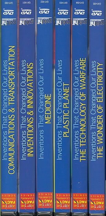 JTF: Inventions...6 Vol. Giftbox cover art