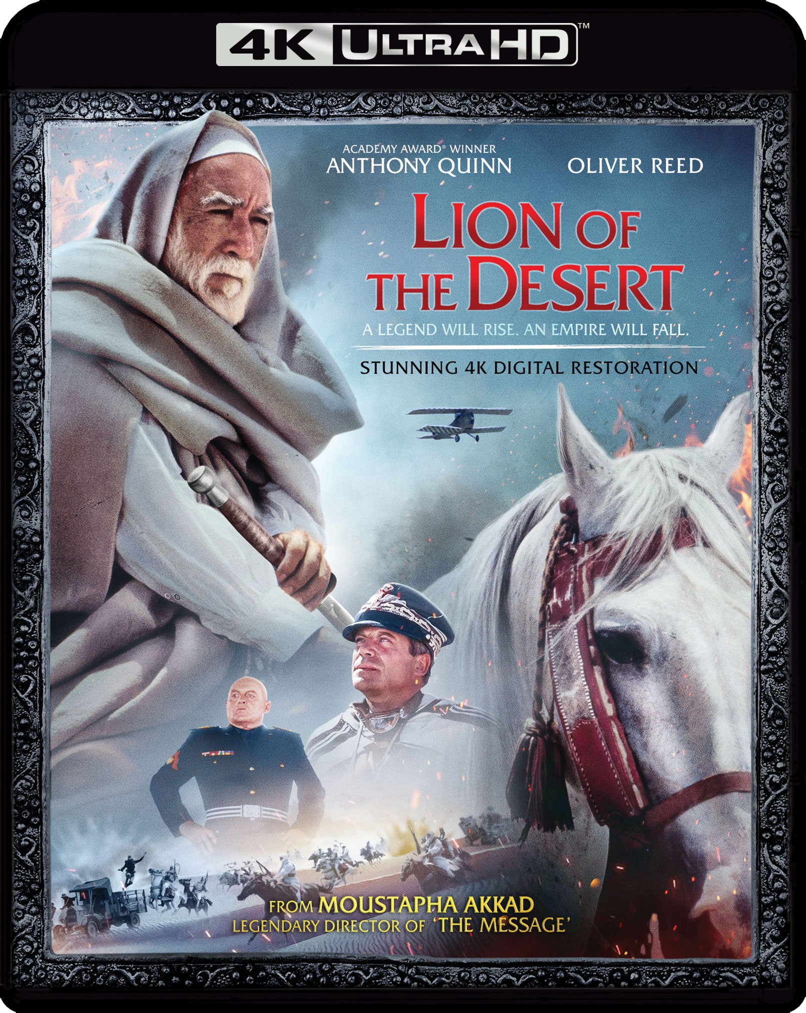 Lion of the Desert [4K Ultra HD Blu-ray/Blu-ray] cover art