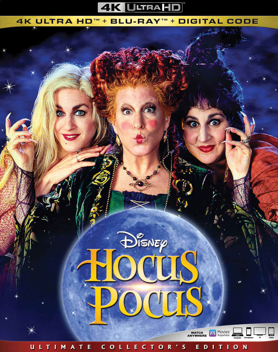 Hocus Pocus [Includes Digital Copy] [4K Ultra HD Blu-ray/Blu-ray] cover art