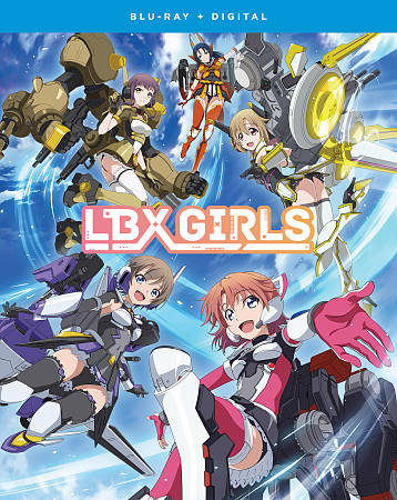 LBX GIRLS - THE COMPLETE SEASON (BLU-RAY) cover art