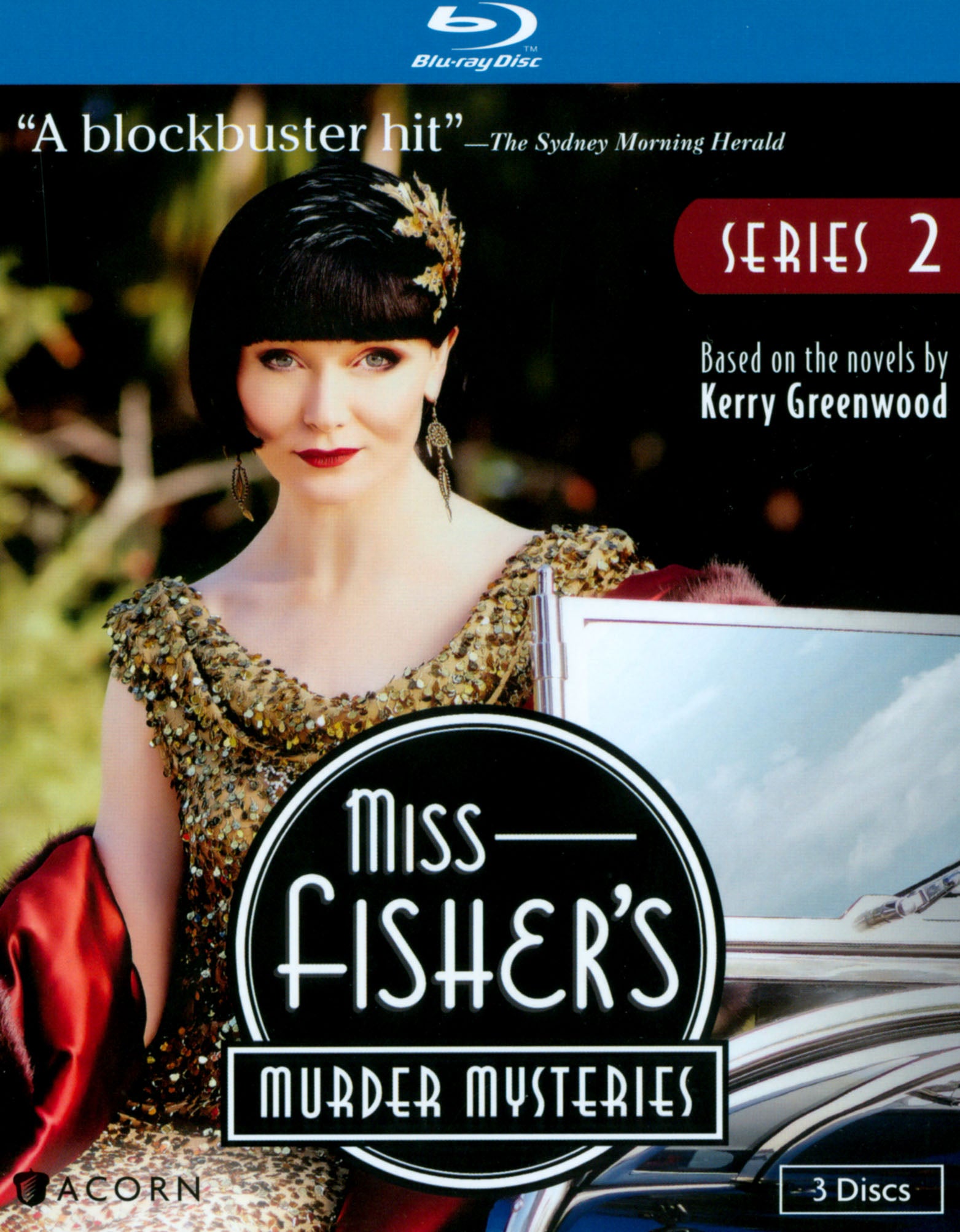 Miss Fisher's Murder Mysteries: Series 2 [3 Discs] [Blu-ray] cover art