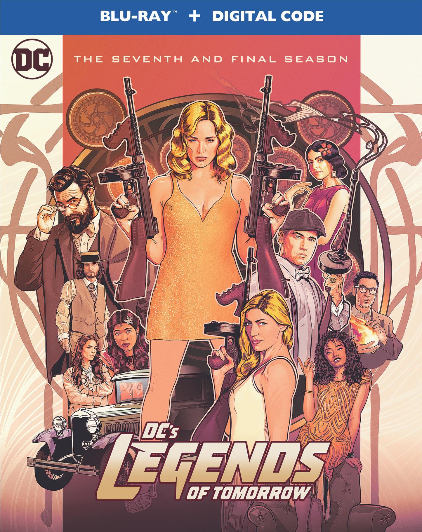 DC's Legends of Tomorrow: The Complete Seventh Season [Blu-ray] cover art