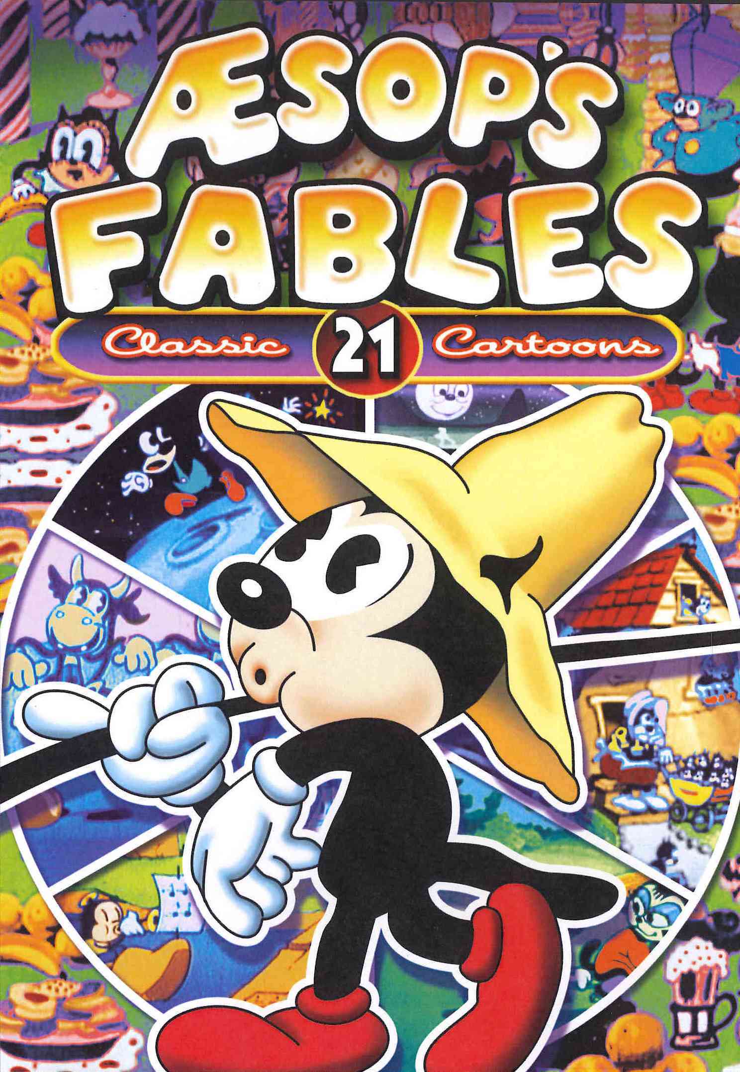 Aesop's Fables: 21 Classic Cartoons cover art