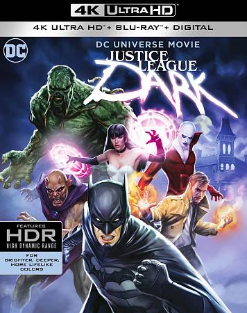 Justice League Dark [4K Ultra HD Blu-ray] cover art