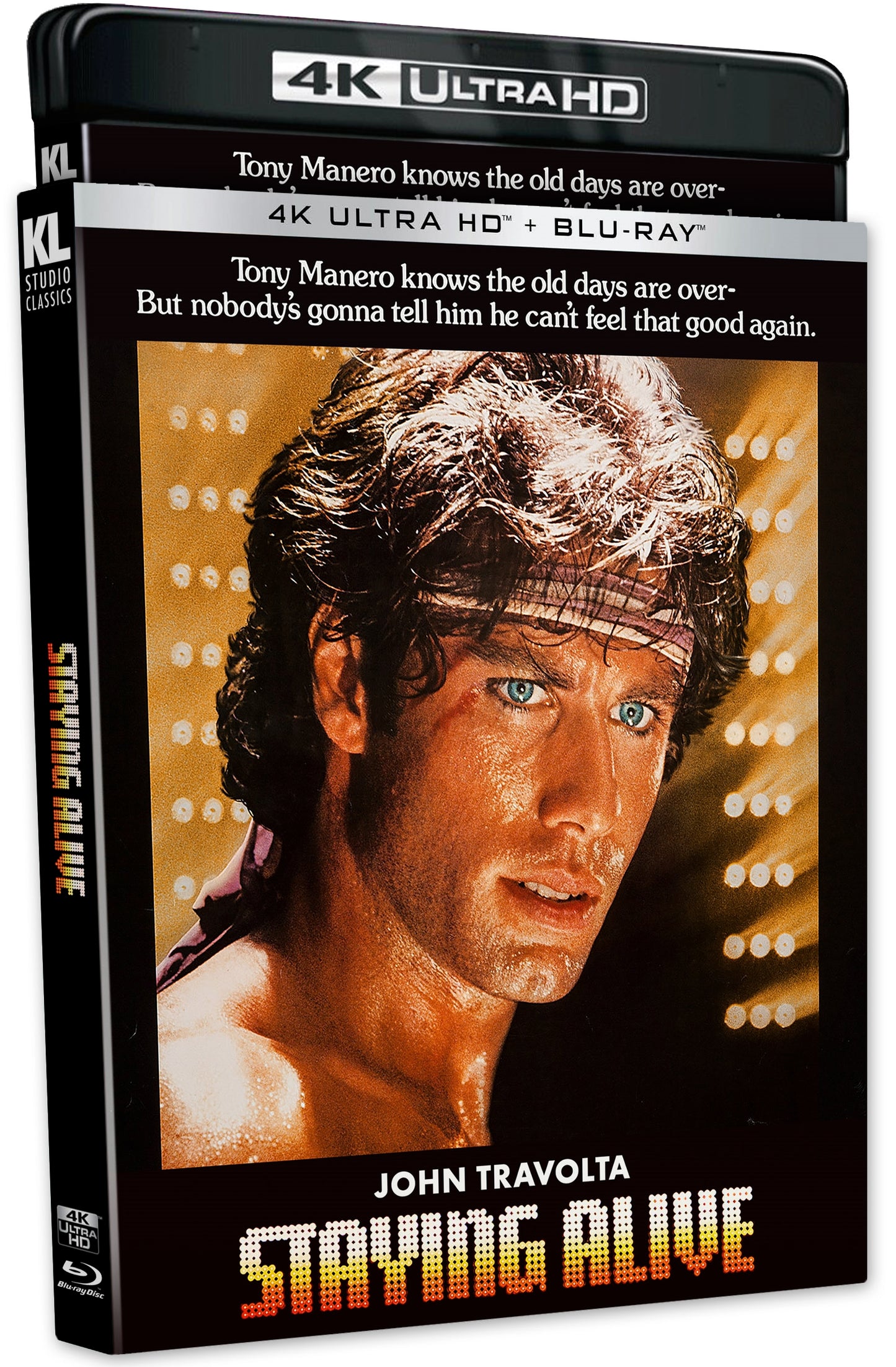 Staying Alive [4K Ultra HD Blu-ray] cover art