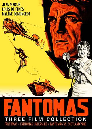 Fantomas: Three Film Collection cover art