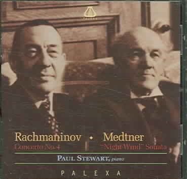 RACHMANINOV/MEDTNER-PAUL STEWART-PIANO cover art