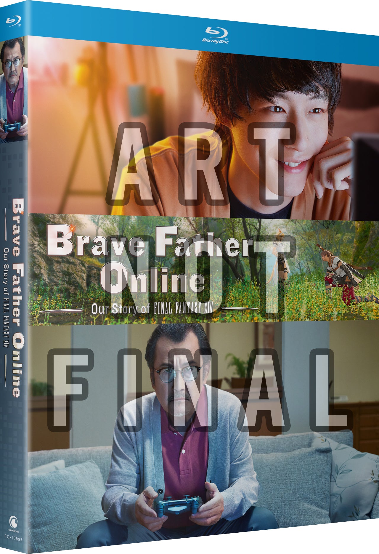 Brave Father Online: Our Story of Final Fantasy XIV [Blu-ray] cover art