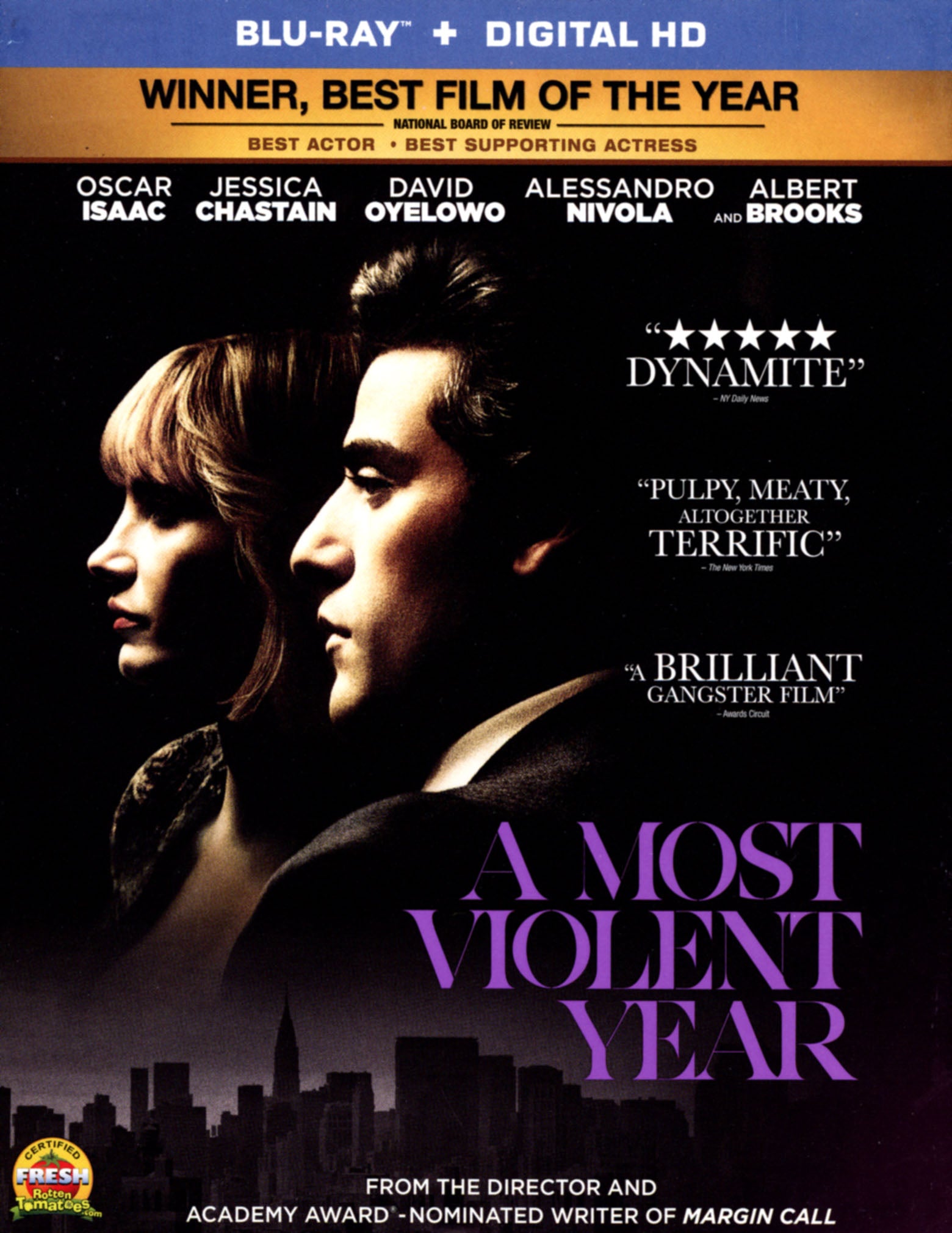 Most Violent Year  [Blu-ray] cover art