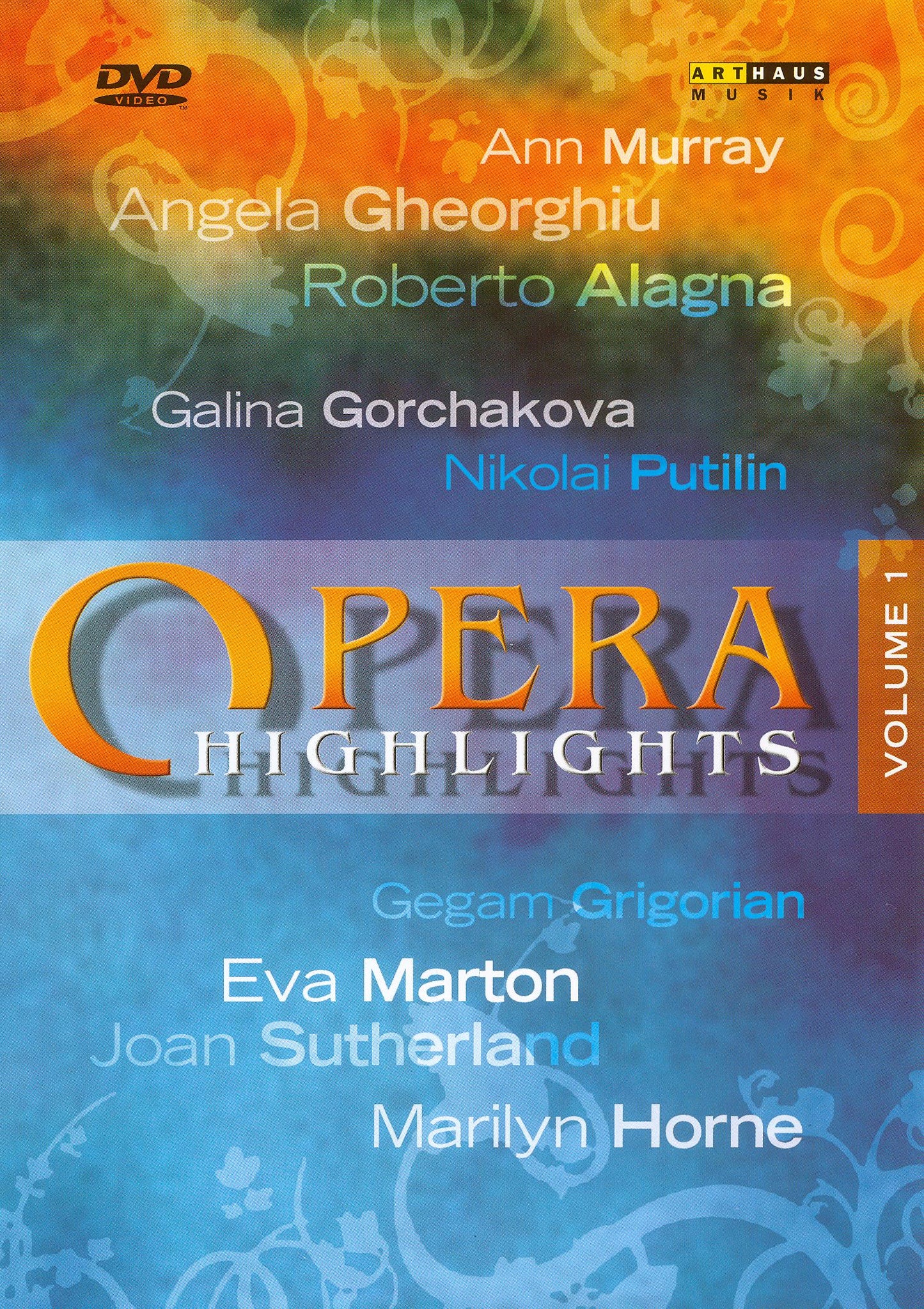 Opera Highlights, Vol. 1 [DVD Video] cover art