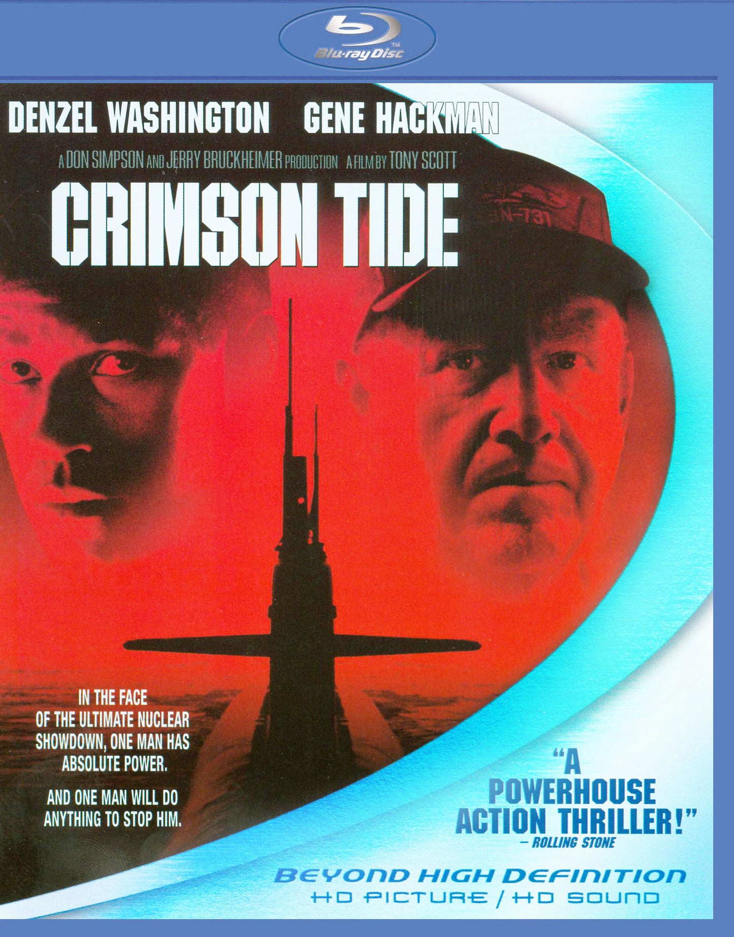 Crimson Tide [Blu-ray] cover art