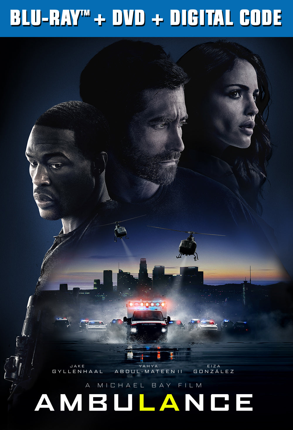 Ambulance [Includes Digital Copy] [Blu-ray/DVD] cover art