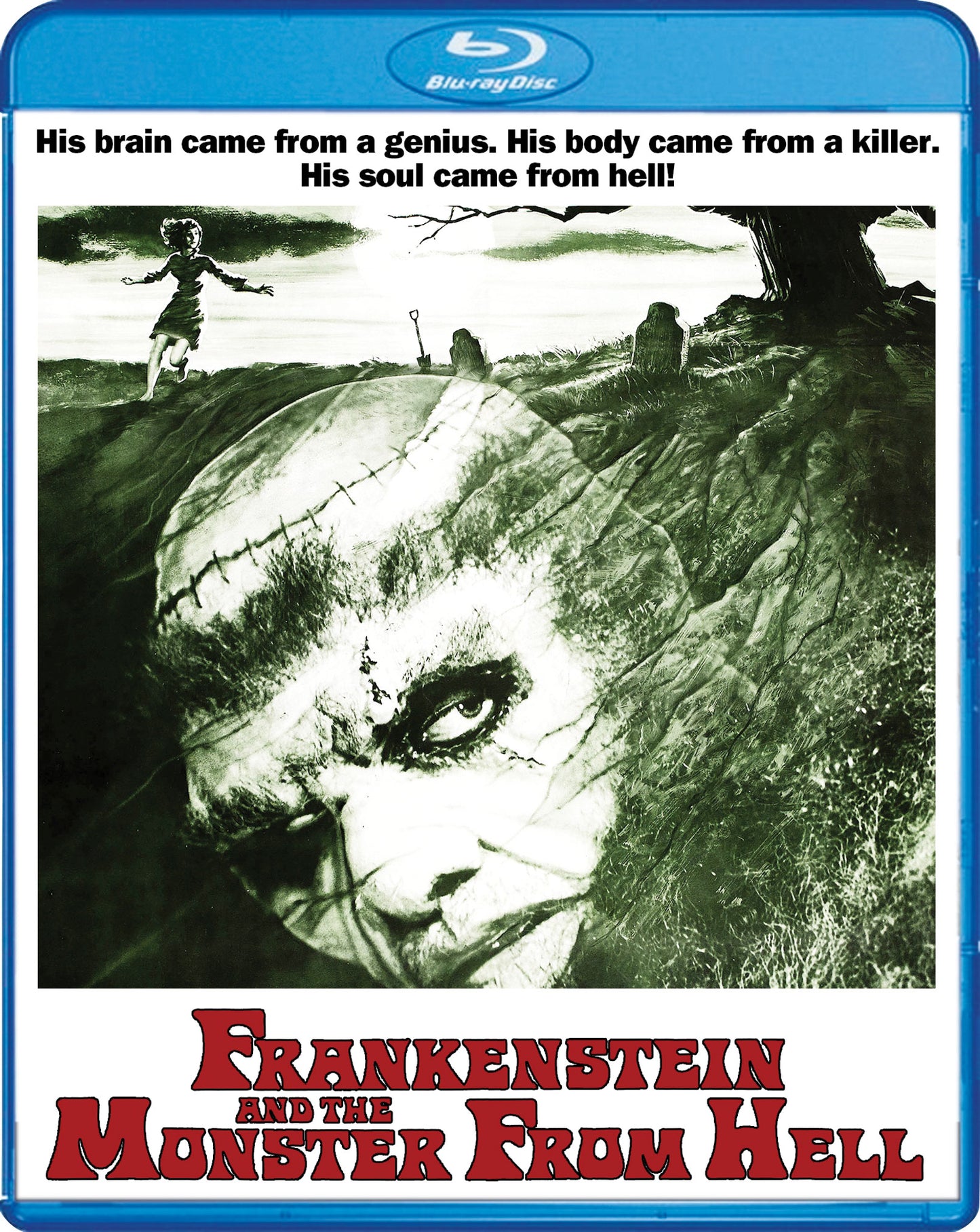 Frankenstein and the Monster from Hell [Blu-ray] cover art