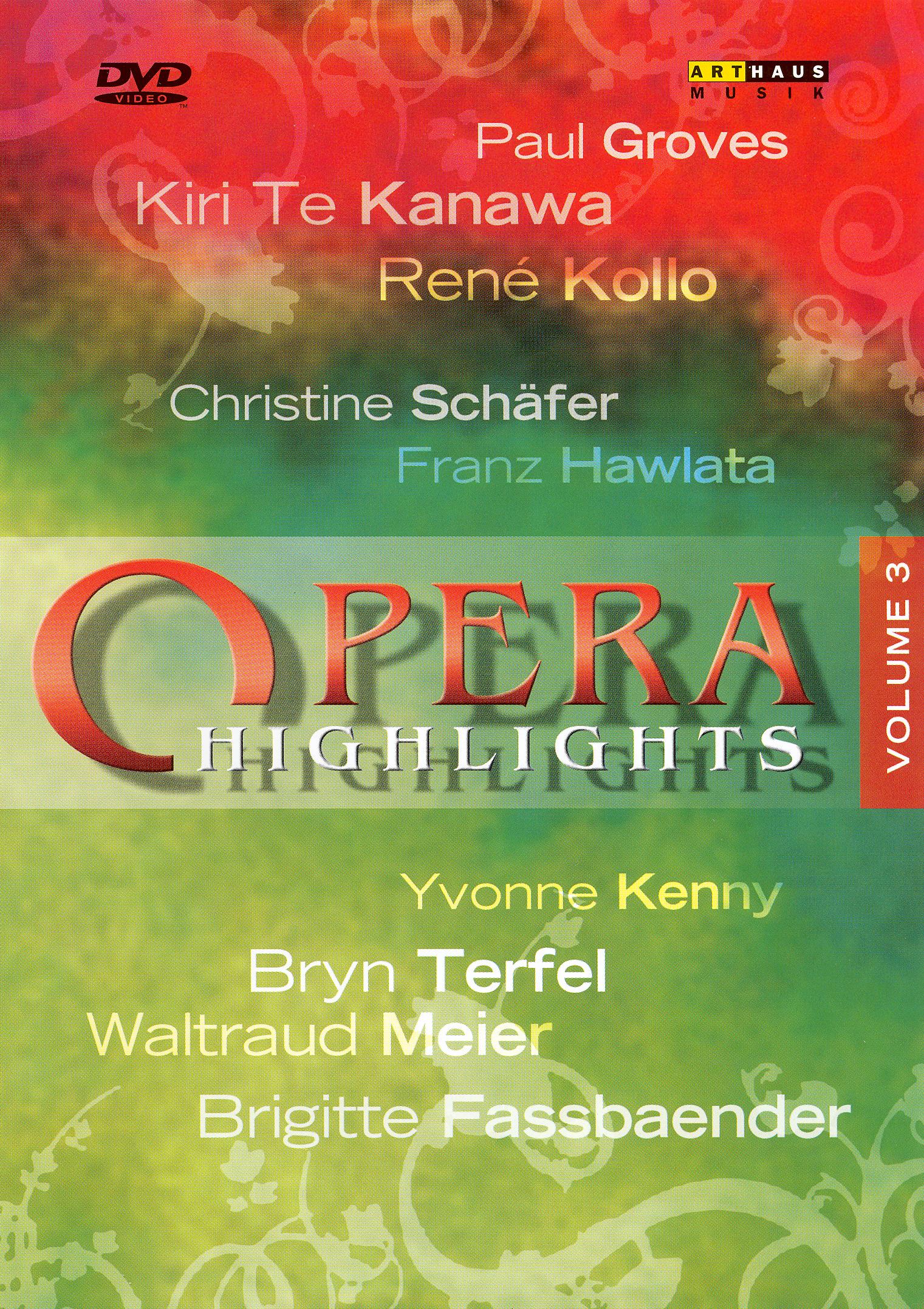 Opera Highlights #03 cover art