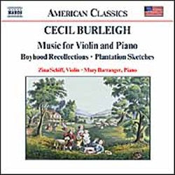 Cecil Burleigh: Music for Violin and Piano cover art