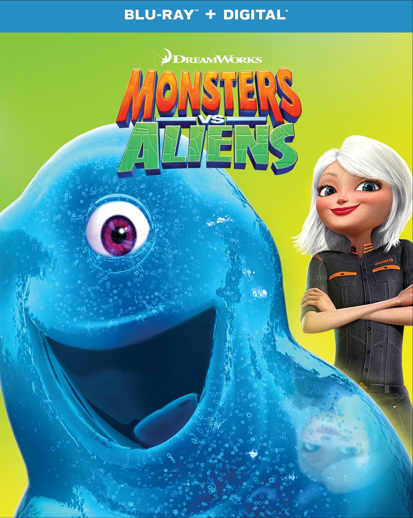 Monsters vs. Aliens [Blu-ray] cover art