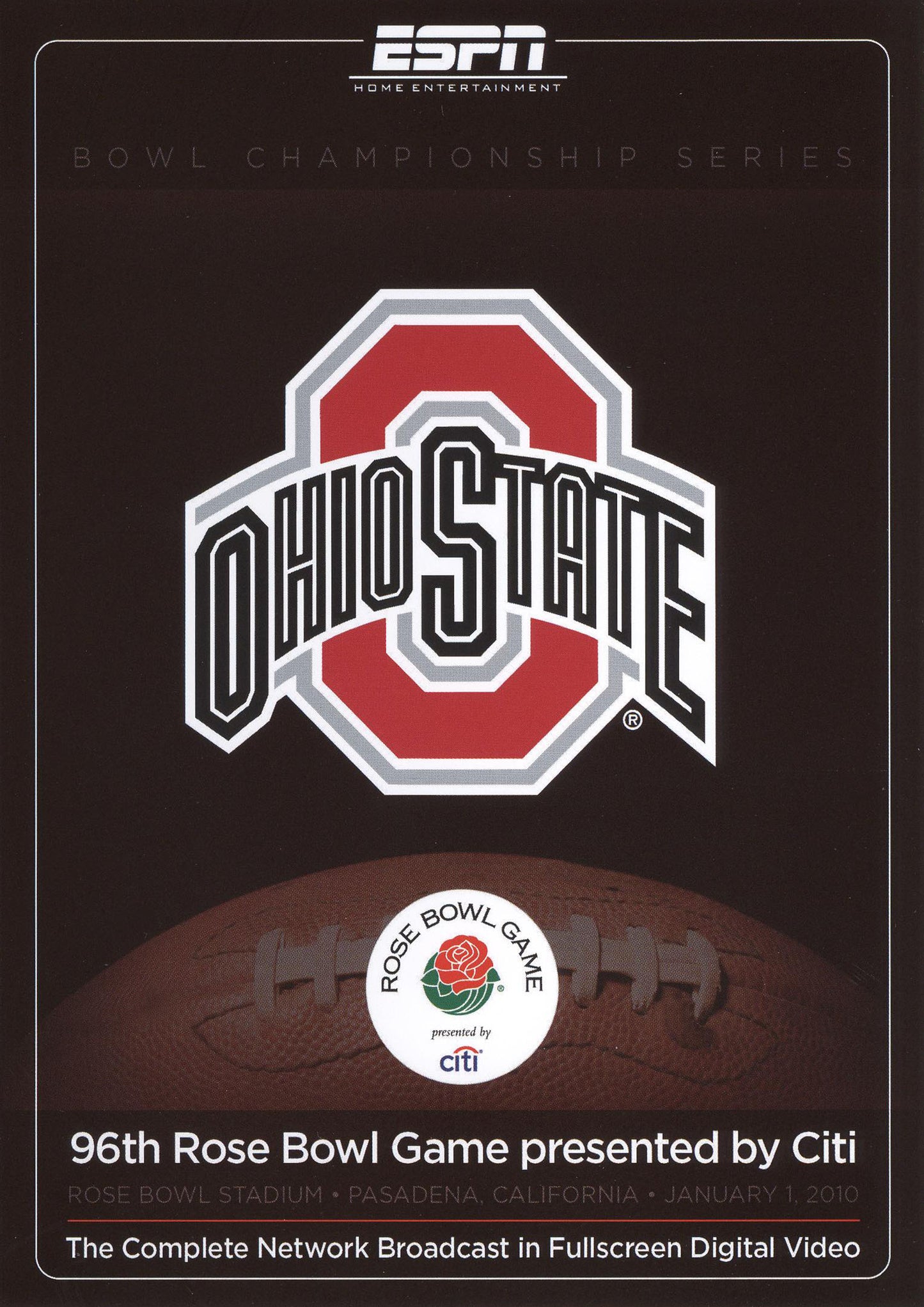 2010 Rose Bowl cover art